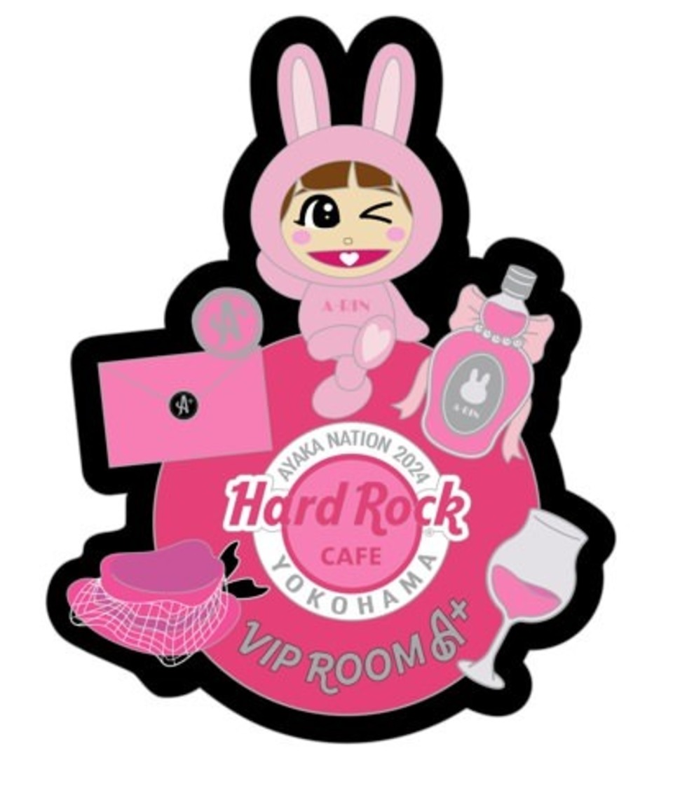 「Hard Rock Cafe × Sasaki Ayaka Pin 2024」