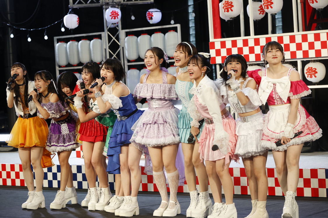 ＜つばきファクトリーの夏祭り 2024 〜灼熱〜＞河口湖ステラシアター（2024年8月29日）