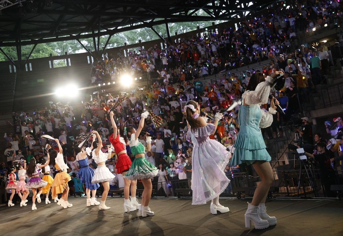 ＜つばきファクトリーの夏祭り 2024 〜灼熱〜＞河口湖ステラシアター（2024年8月29日）