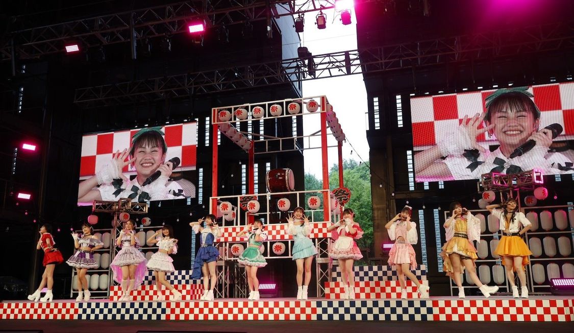 ＜つばきファクトリーの夏祭り 2024 〜灼熱〜＞河口湖ステラシアター（2024年8月29日）