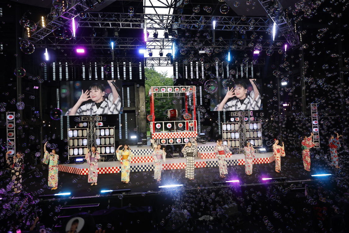 ＜つばきファクトリーの夏祭り 2024 〜灼熱〜＞河口湖ステラシアター（2024年8月29日）