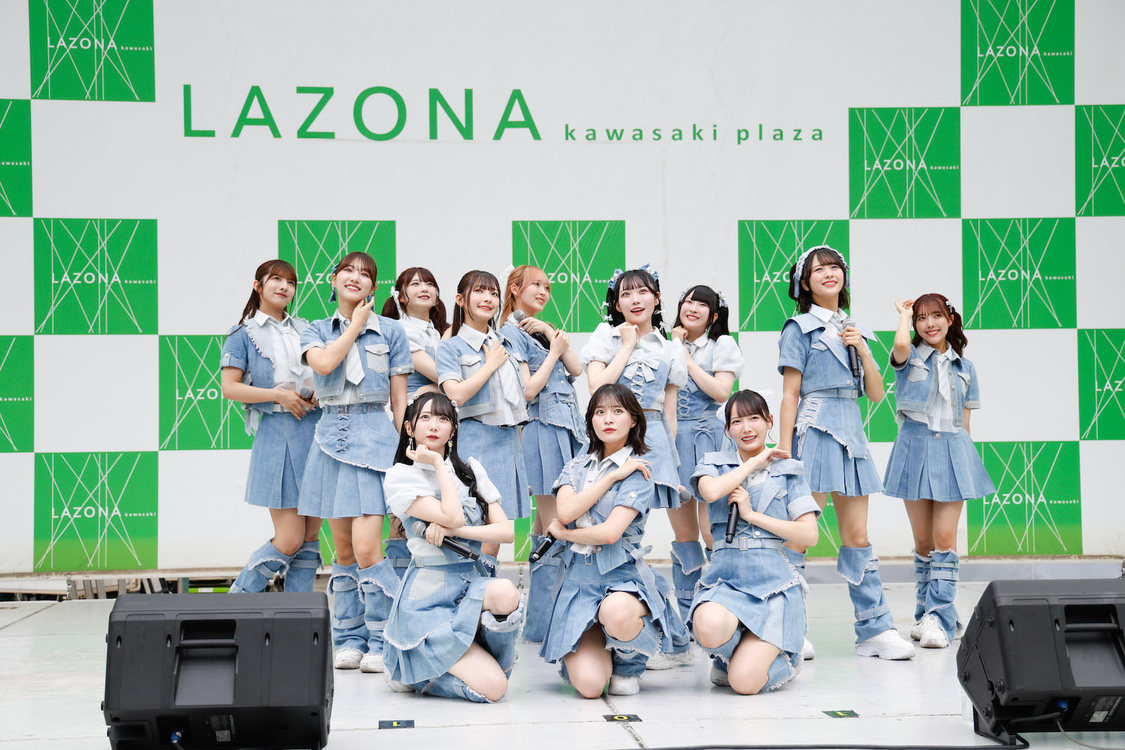 ＜≠ME 9thシングル「夏が来たから」リリースイベント＞ラゾーナ川崎プラザ（2024年8月31日／©YOANI）
