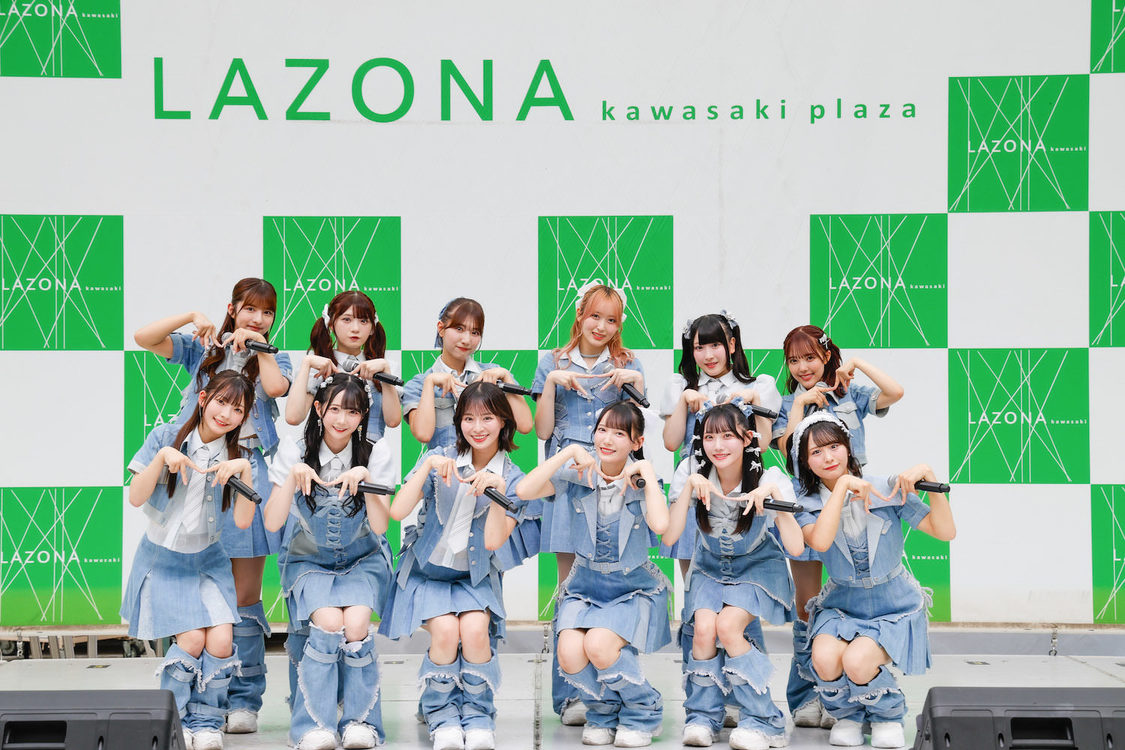 ＜≠ME 9thシングル「夏が来たから」リリースイベント＞ラゾーナ川崎プラザ（2024年8月31日／©YOANI）