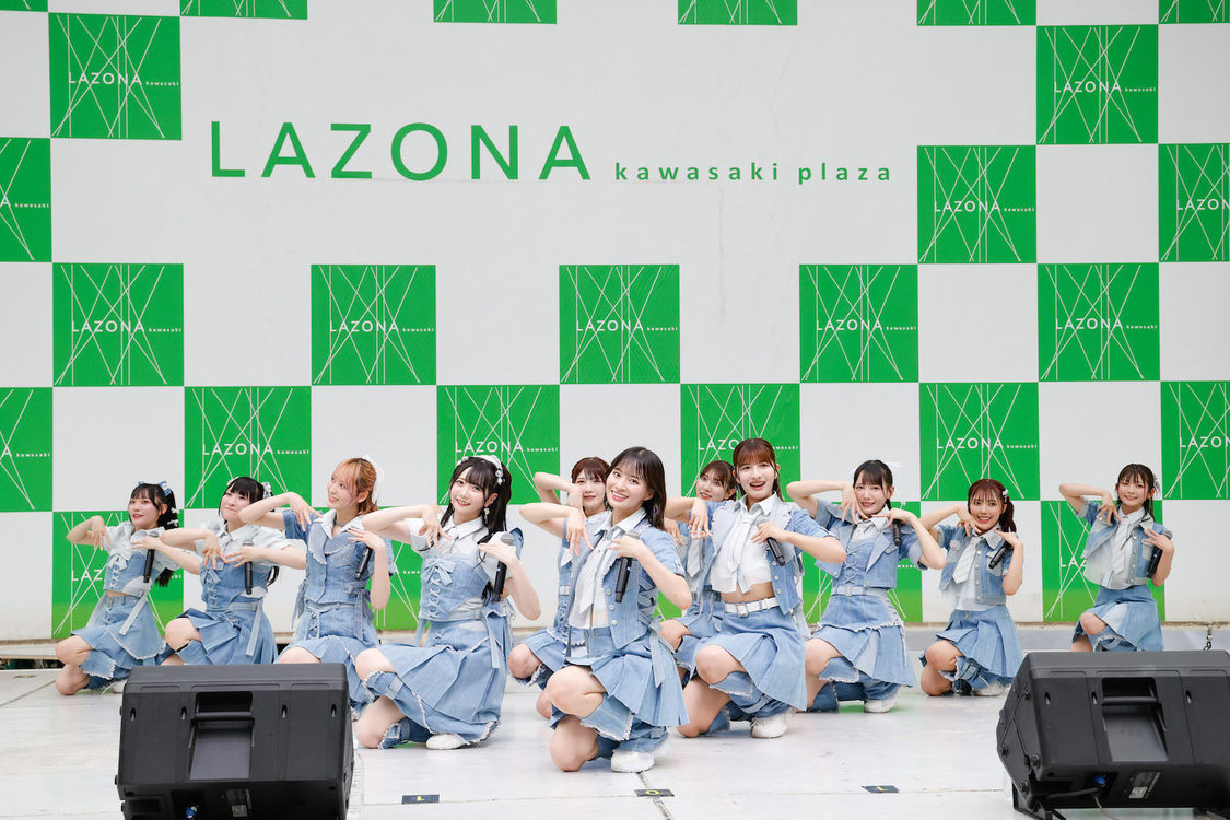 ＜≠ME 9thシングル「夏が来たから」リリースイベント＞ラゾーナ川崎プラザ（2024年8月31日／©YOANI）