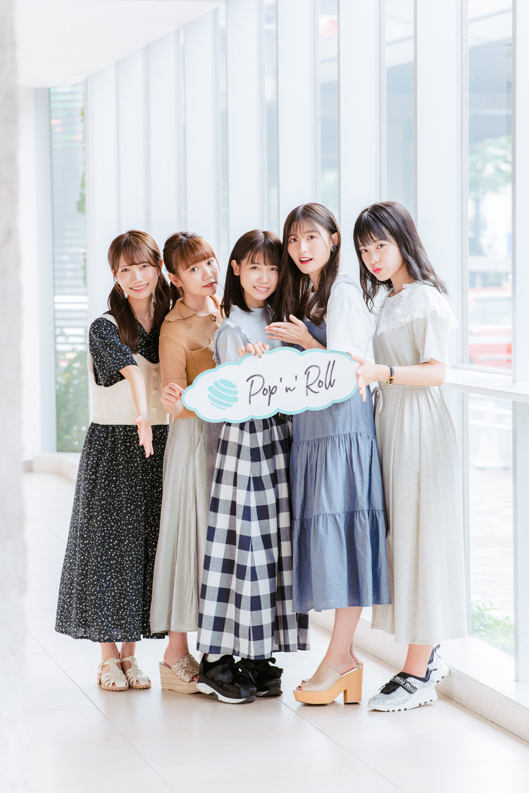 26時のマスカレイド（左から江嶋綾恵梨、大門果琳、来栖りん、吉井美優、森みはる）