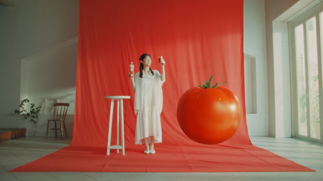 WEB限定CMカゴメトマトジュース「たっぷリコピン。さゆリコピン。」篇