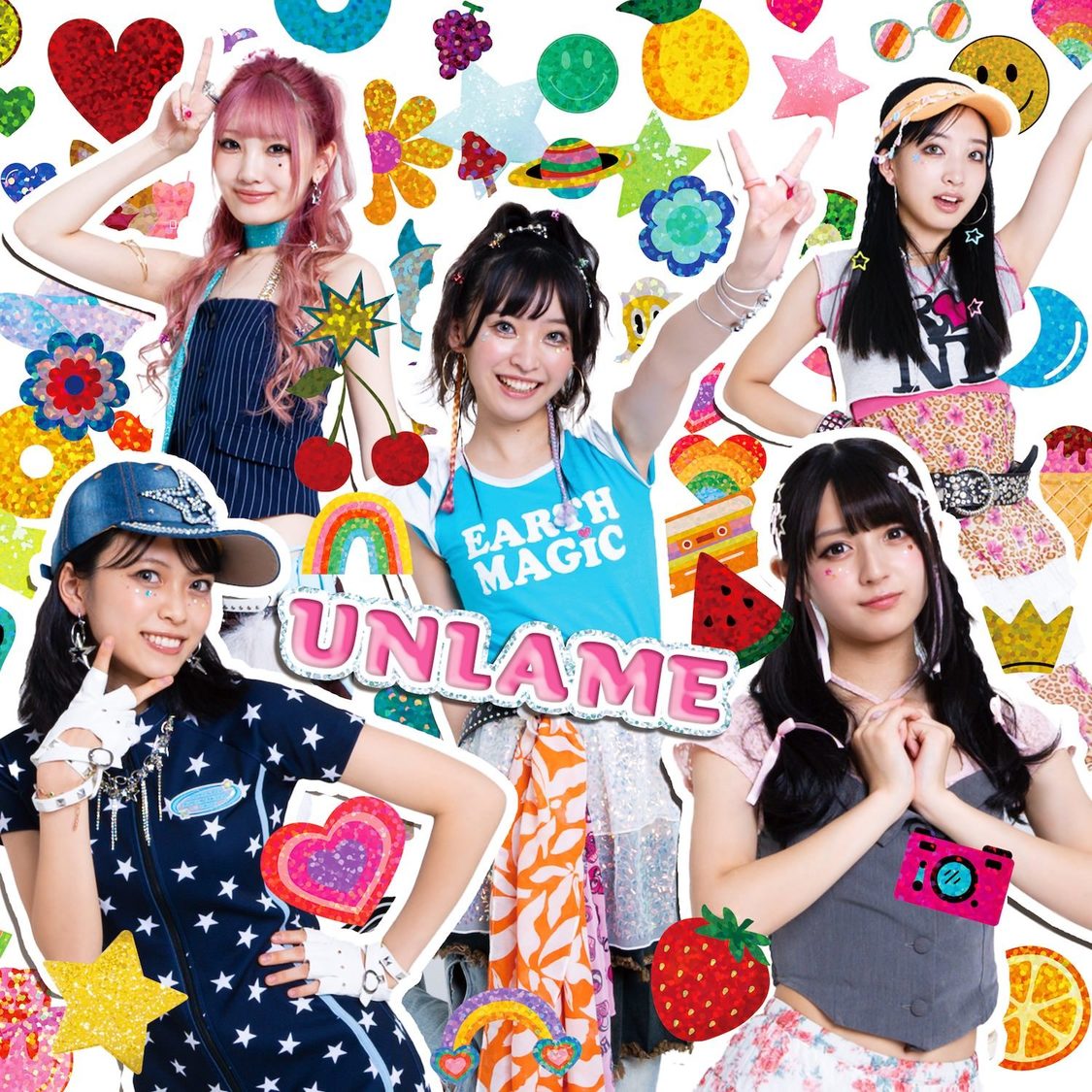 UNLAME 1st EP『UNLAME』TYPE-A（©UNLAME）