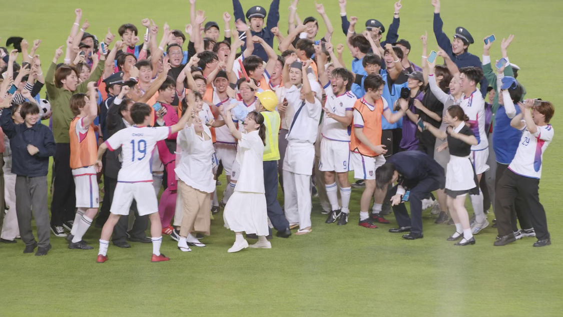 『WINNER」』新TV-CM「歓喜の輪篇」メイキング写真