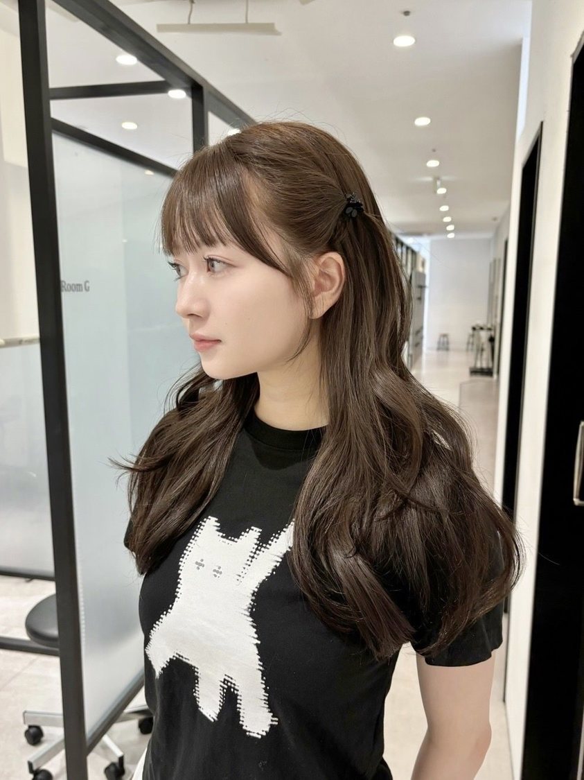 SNSで久しぶりの茶髪を報告したら好評で嬉しかったです