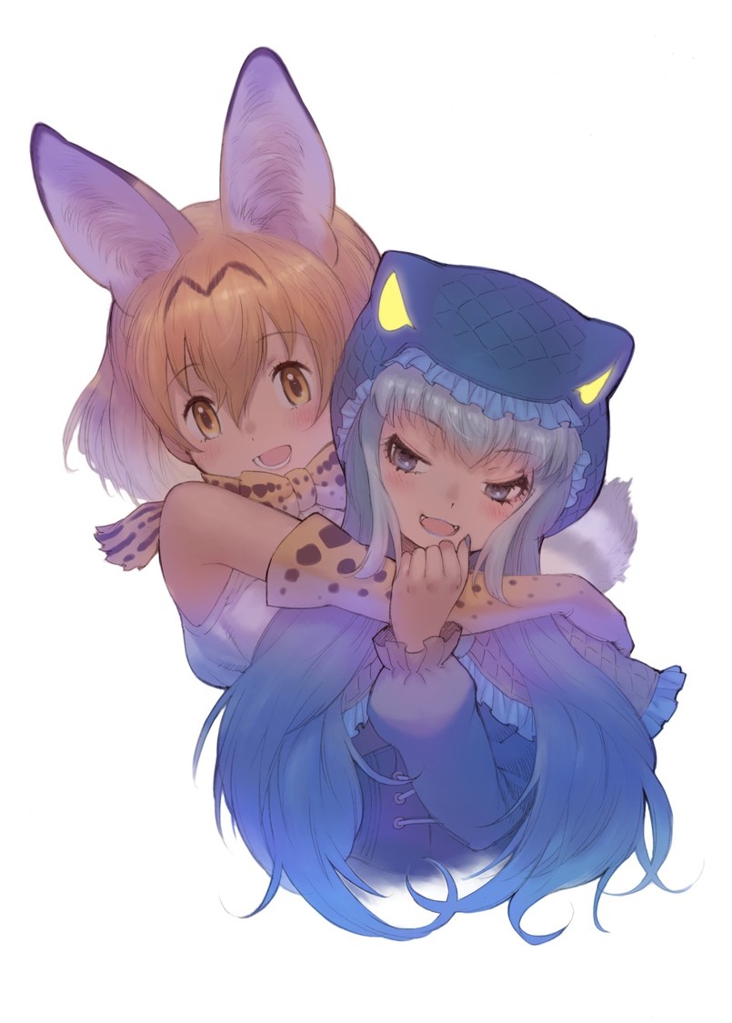 「舞台けものフレンズ 吉崎観音描き下ろし キービジュ アル特製ポスター」イラストイメージ