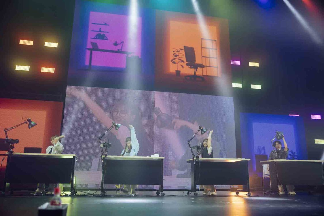 ＜AMEFURASSHI Live “Flora” chapter two＞LINE CUBE SHIBUYA（2024年9月16日／©️Masato Yokoyama）