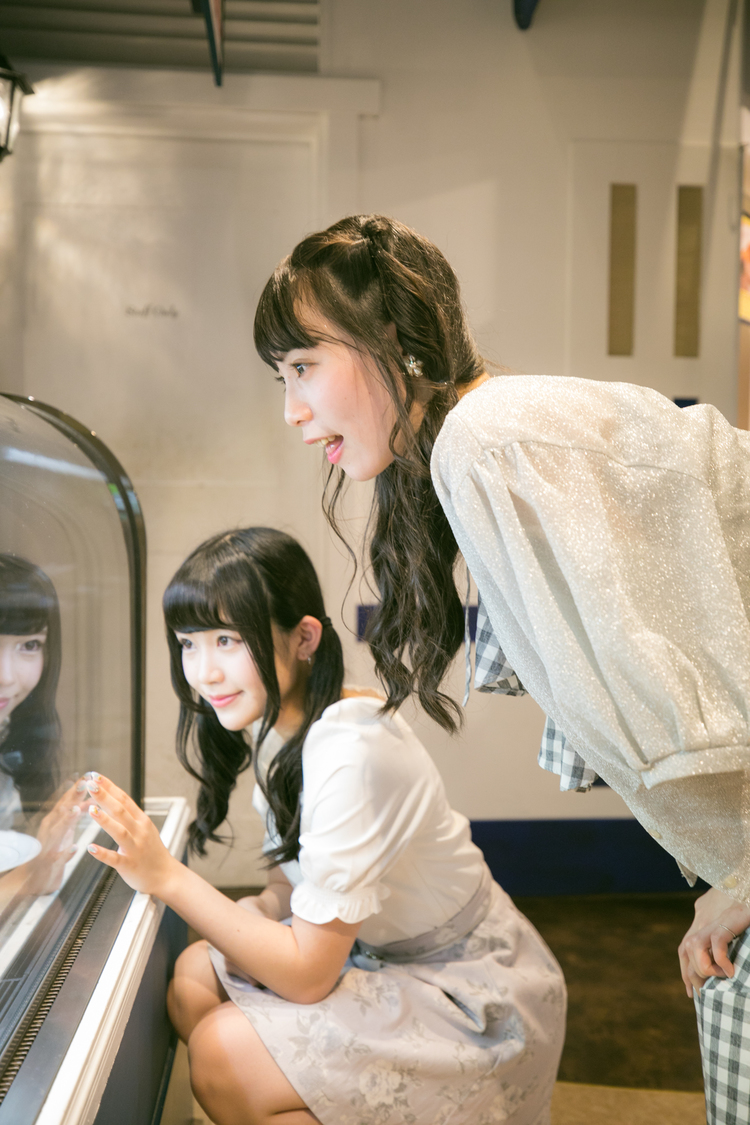 Pop'n'Roll副編集長 茉井良菜と宇佐美幸乃（Luce Twinkle Wink☆）