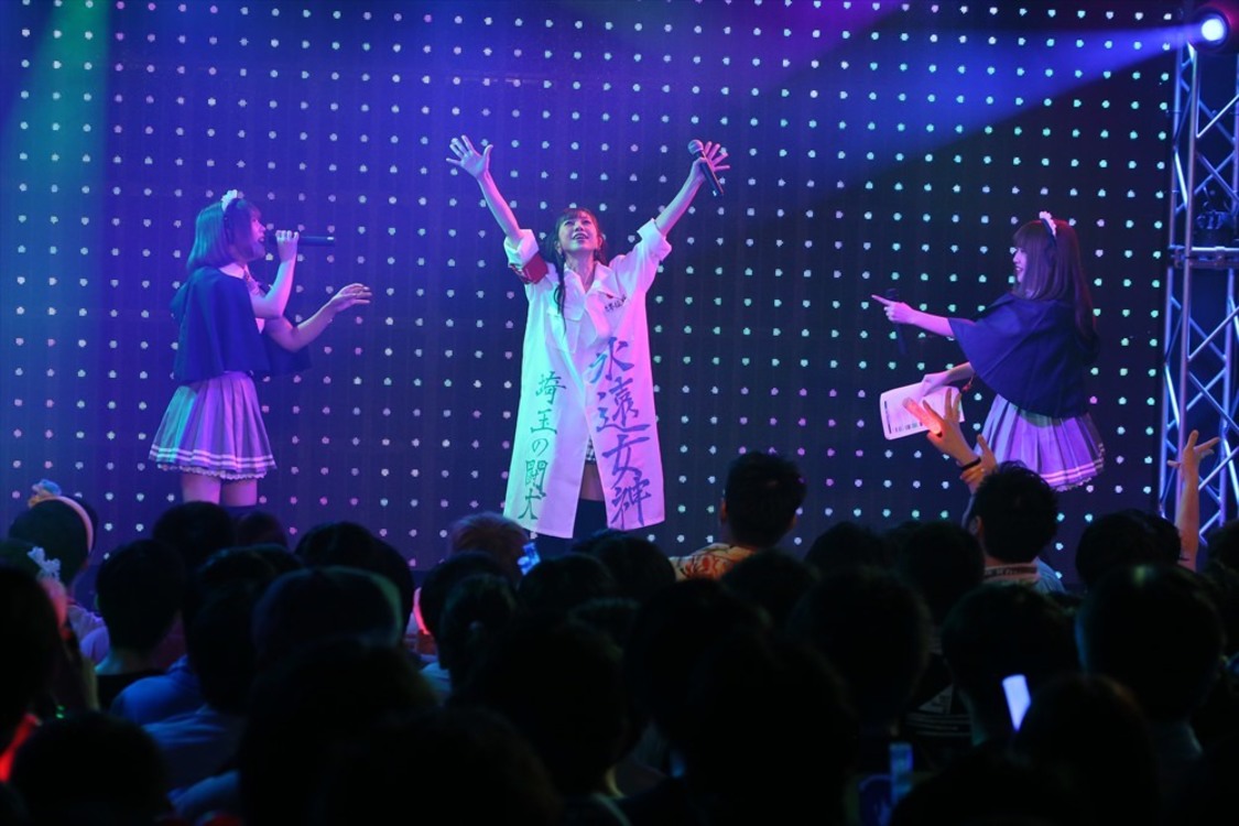 川後陽菜、美月リカ、ユカフィン＜女神祭り～ユカフィンフェス2019～＞｜赤羽ReNY alpha（2019年7月26日）