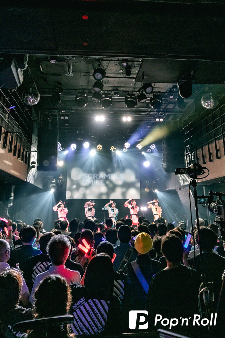 ＜SCRAMBLE SMILE ONEMAN LIVE『FIRST SCRAMBLE』＞Veats Shibuya（2024年9月21日）