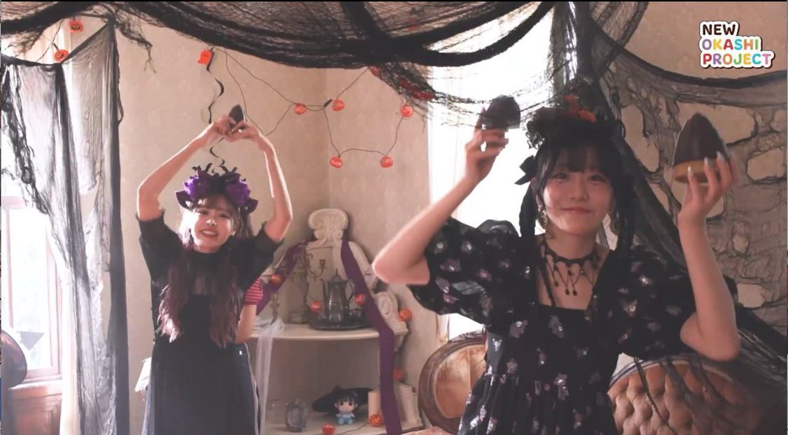 Web-CM「Trick & Treat #FRUITS ZIPPERとお菓子で楽しむいたずらハロウィン」メイキング