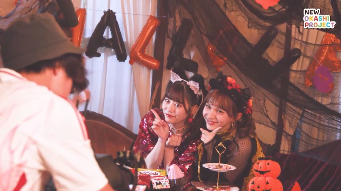 Web-CM「Trick & Treat #FRUITS ZIPPERとお菓子で楽しむいたずらハロウィン」メイキング