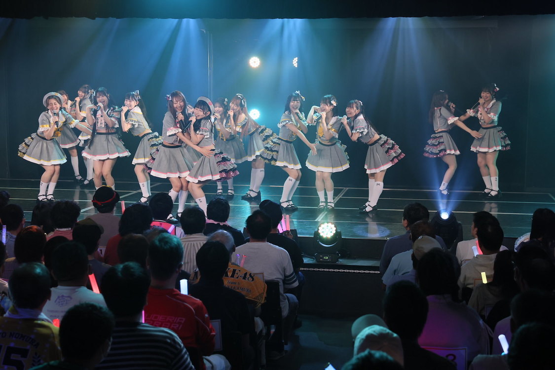 ＜SKE48 16周年特別公演＞SKE48劇場（2024年10月5日／©2024 Zest, Inc.）