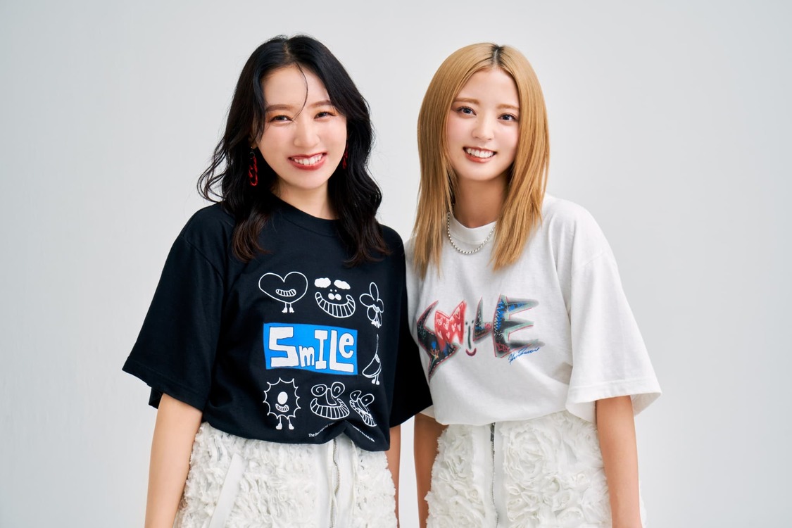 佐藤詩織＆鈴本美愉 Sustainable Message Tシャツ