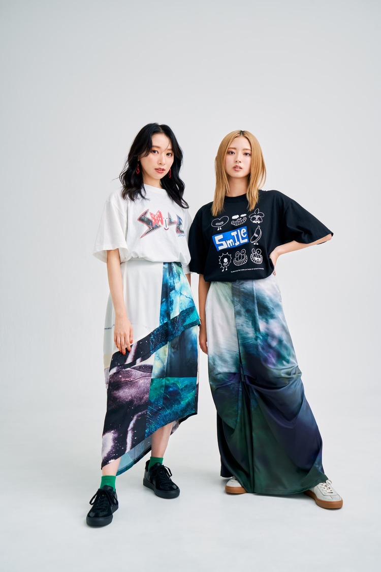 佐藤詩織＆鈴本美愉 Sustainable Message Tシャツ