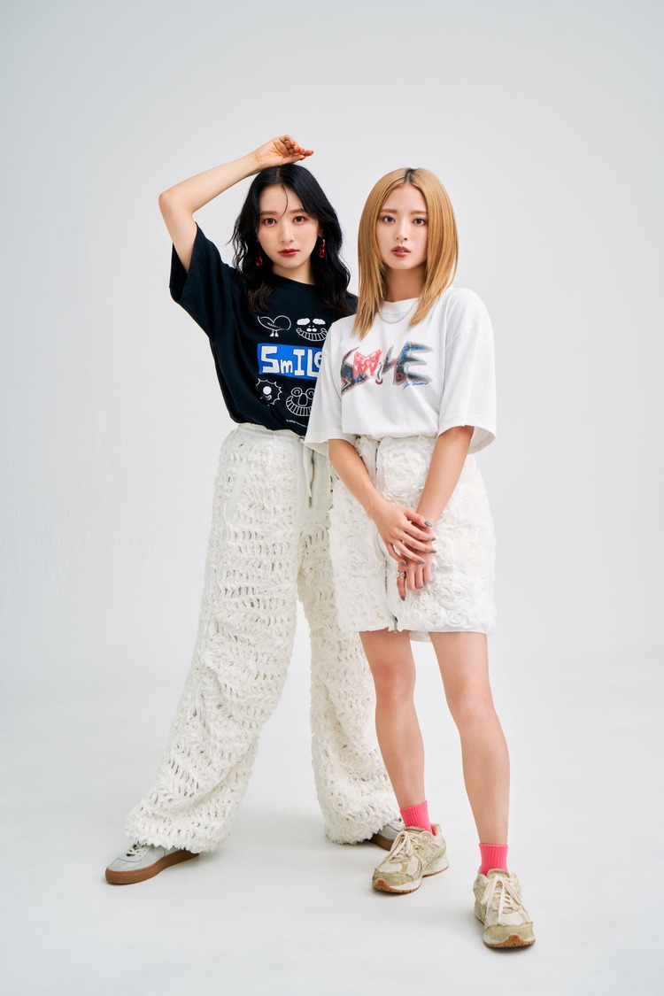 佐藤詩織＆鈴本美愉 Sustainable Message Tシャツ