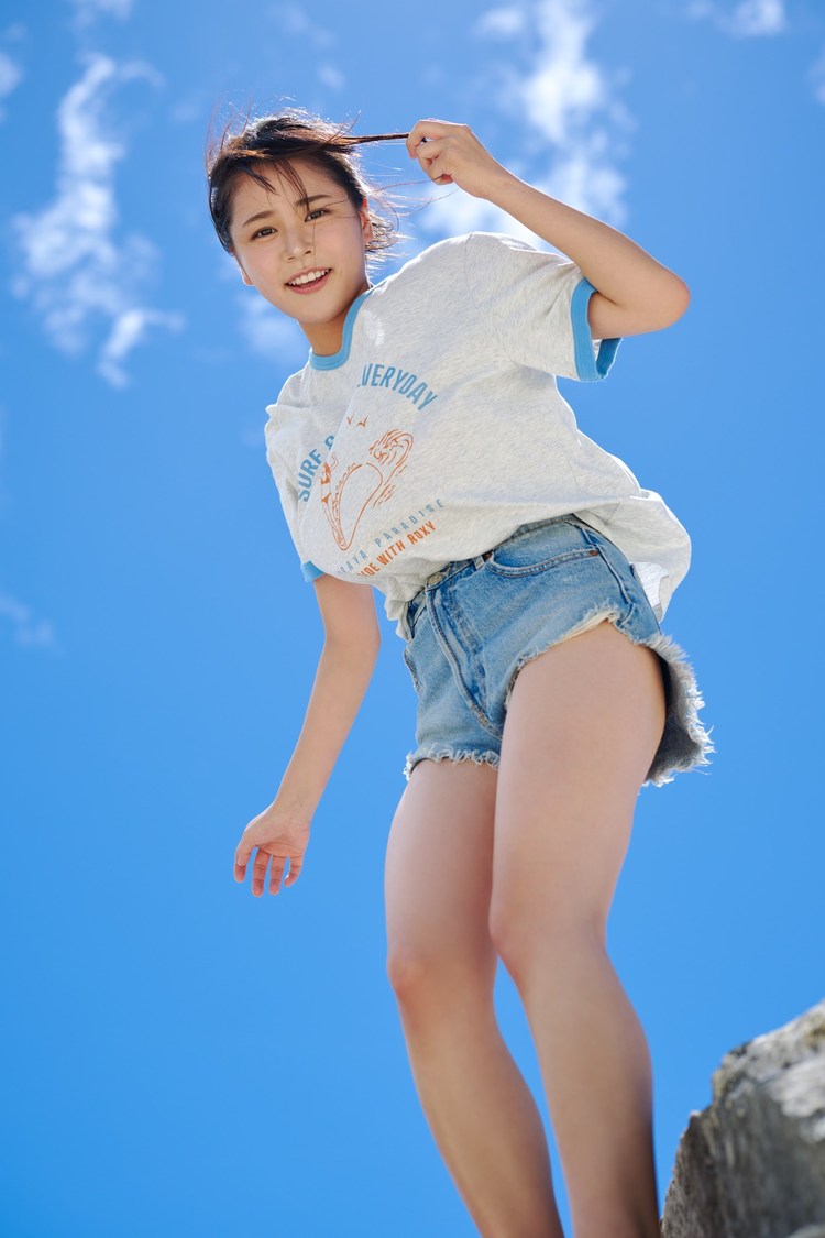 『田野憂1st写真集 えるかっぷ。』（撮影：熊谷貫）