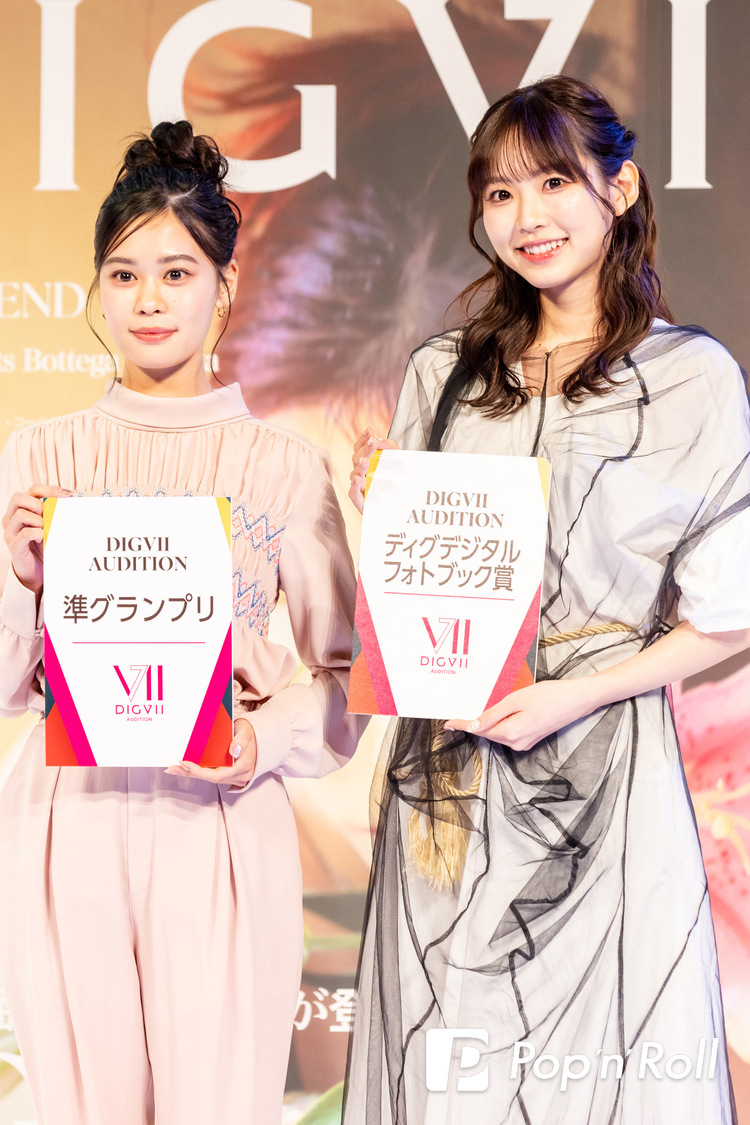 泉マリン、八伏紗世＜DIGVII創刊記者発表会＞シティホール＆ギャラリー五反田（2024年10月22日）