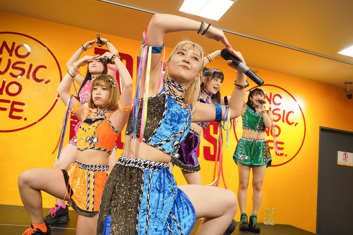 アップアップガールズ（仮）＜1st EP『Again!』リリース記念イベント＞タワーレコード錦糸町パルコ店（2024年10月23日）