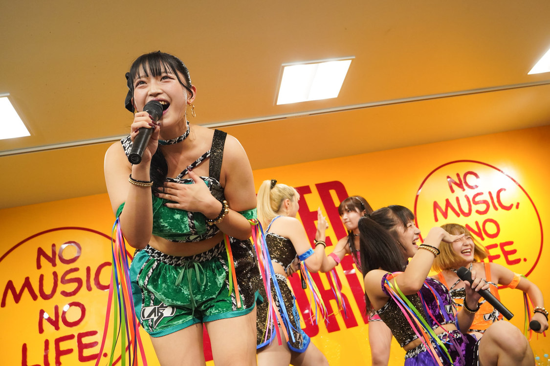 アップアップガールズ（仮）＜1st EP『Again!』リリース記念イベント＞タワーレコード錦糸町パルコ店（2024年10月23日）