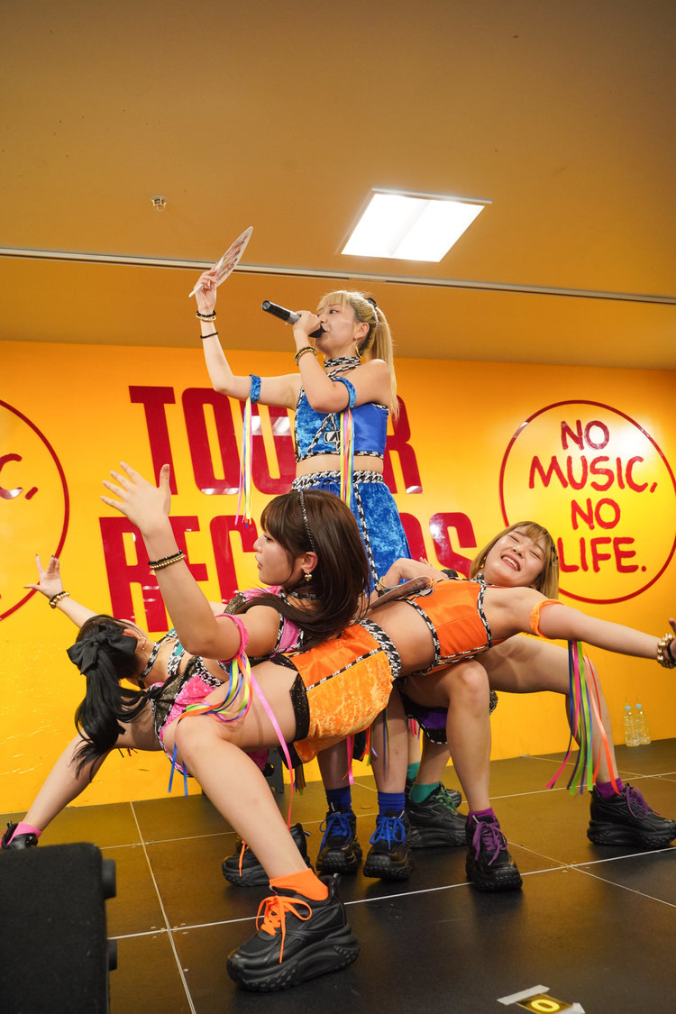 アップアップガールズ（仮）＜1st EP『Again!』リリース記念イベント＞タワーレコード錦糸町パルコ店（2024年10月23日）