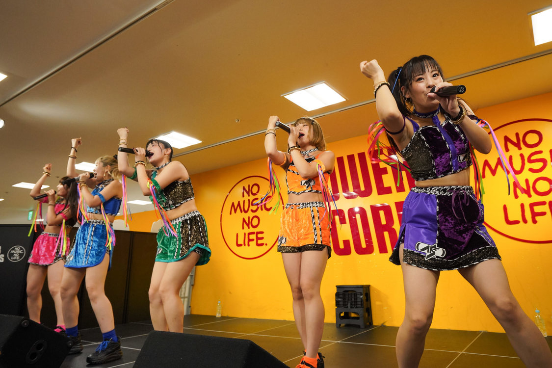 アップアップガールズ（仮）＜1st EP『Again!』リリース記念イベント＞タワーレコード錦糸町パルコ店（2024年10月23日）