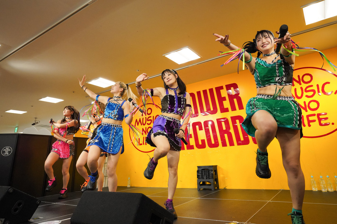 アップアップガールズ（仮）＜1st EP『Again!』リリース記念イベント＞タワーレコード錦糸町パルコ店（2024年10月23日）