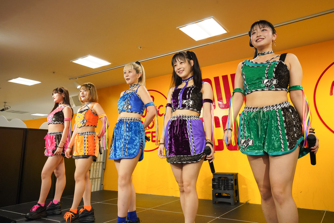 アップアップガールズ（仮）＜1st EP『Again!』リリース記念イベント＞タワーレコード錦糸町パルコ店（2024年10月23日）