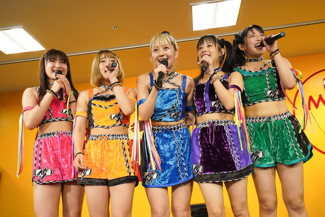 アップアップガールズ（仮）＜1st EP『Again!』リリース記念イベント＞タワーレコード錦糸町パルコ店（2024年10月23日）