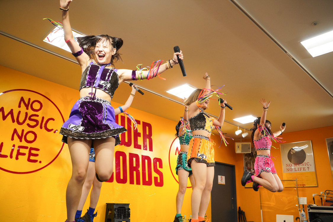 アップアップガールズ（仮）＜1st EP『Again!』リリース記念イベント＞タワーレコード錦糸町パルコ店（2024年10月23日）