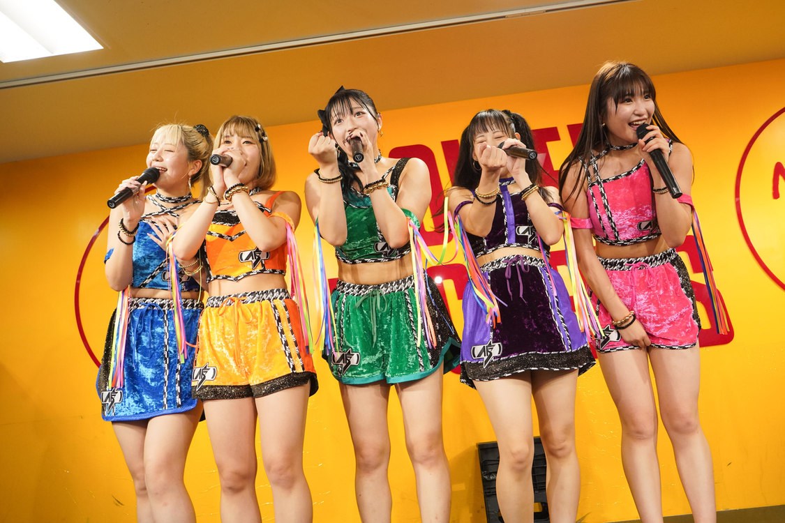 アップアップガールズ（仮）＜1st EP『Again!』リリース記念イベント＞タワーレコード錦糸町パルコ店（2024年10月23日）