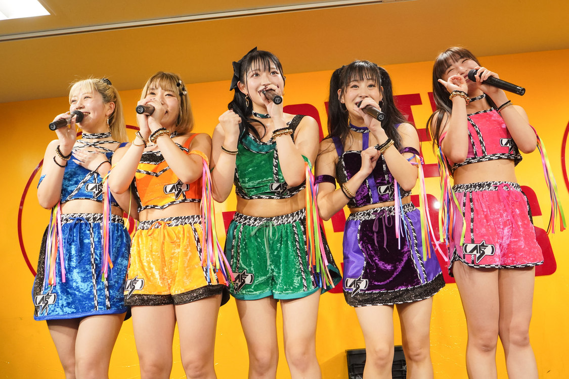 アップアップガールズ（仮）＜1st EP『Again!』リリース記念イベント＞タワーレコード錦糸町パルコ店（2024年10月23日）