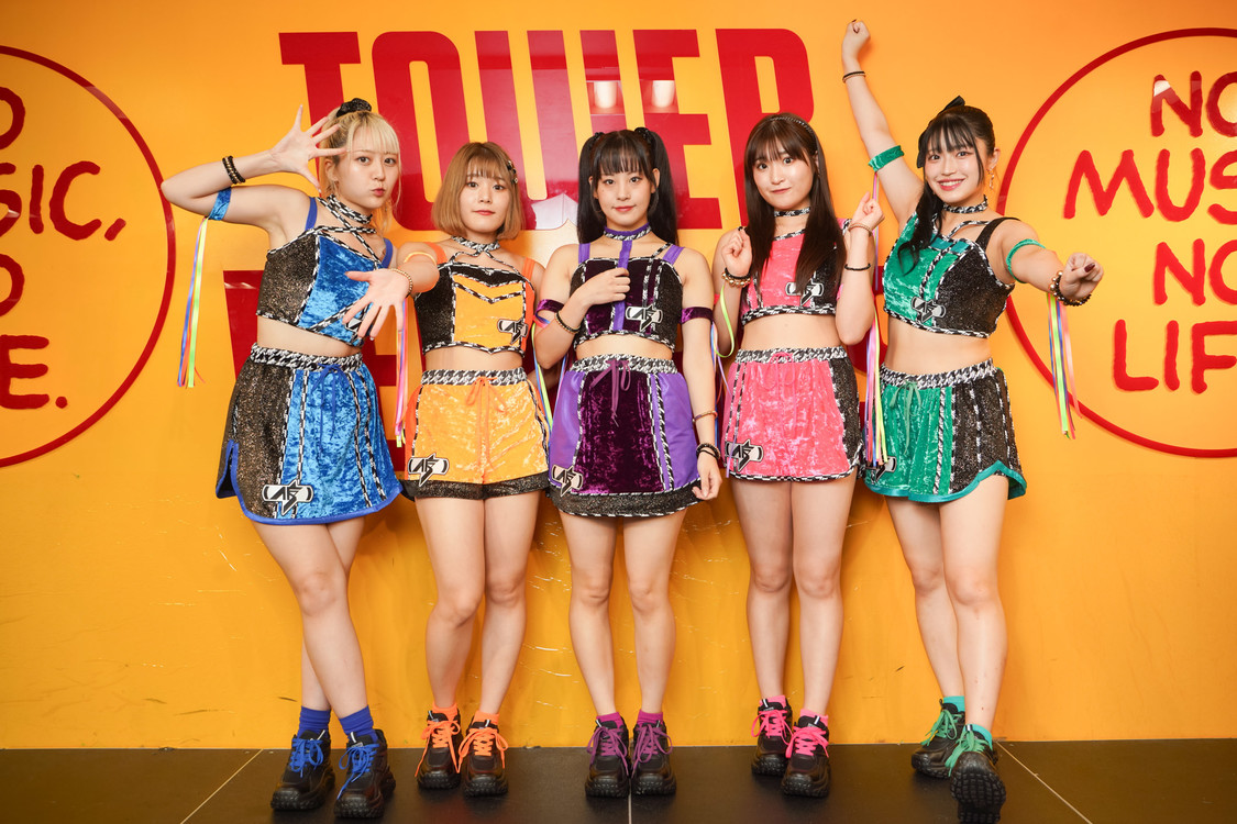 アップアップガールズ（仮）＜1st EP『Again!』リリース記念イベント＞タワーレコード錦糸町パルコ店（2024年10月23日）