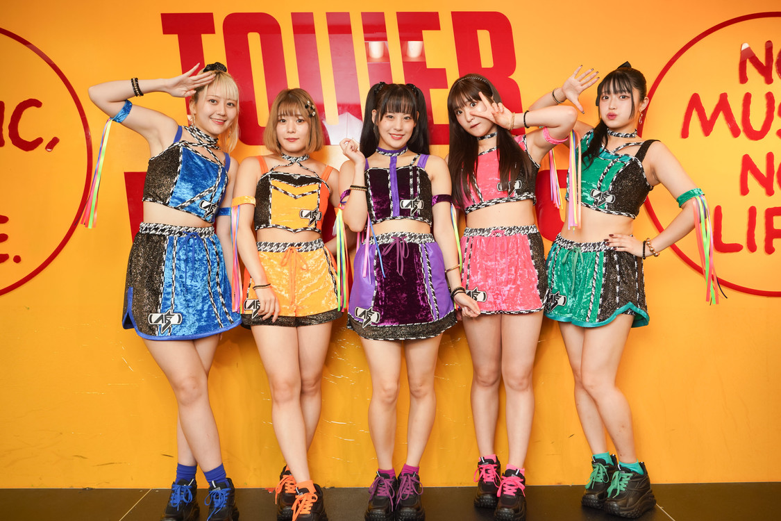 アップアップガールズ（仮）＜1st EP『Again!』リリース記念イベント＞タワーレコード錦糸町パルコ店（2024年10月23日）