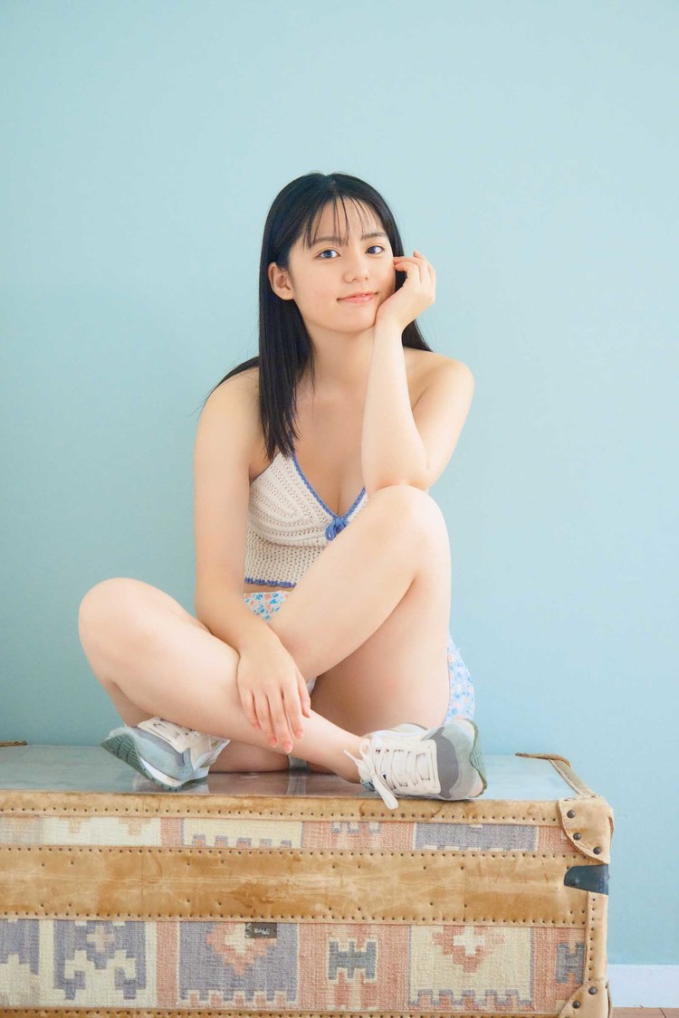 松島かのん『ヤングアニマルWeb』（撮影：玉井美世子）