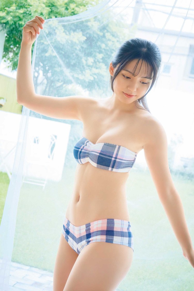 松島かのん『ヤングアニマルWeb』（撮影：玉井美世子）