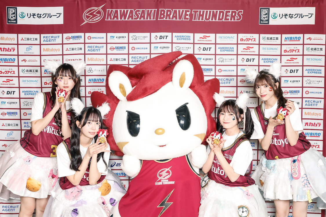 わーすた＜川崎ブレイブサンダースVS群馬クレインサンダーズ＞ハーフタイムショー｜とどろきアリーナ（2024年10月25日）