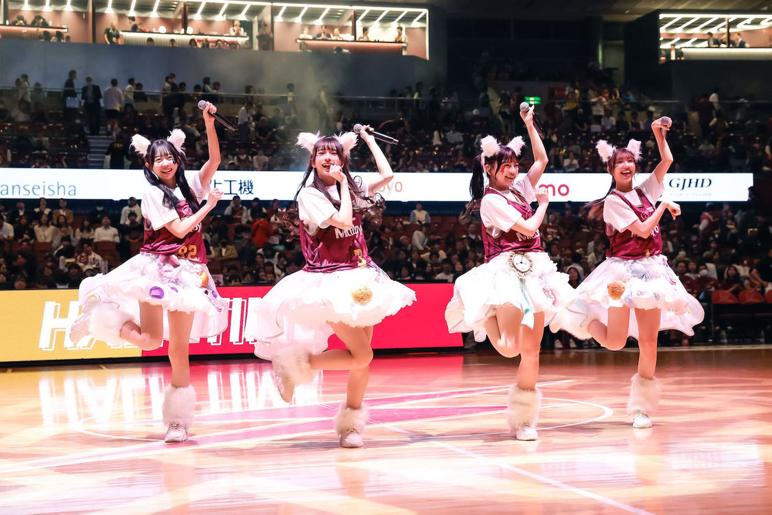 わーすた＜川崎ブレイブサンダースVS群馬クレインサンダーズ＞ハーフタイムショー｜とどろきアリーナ（2024年10月25日）