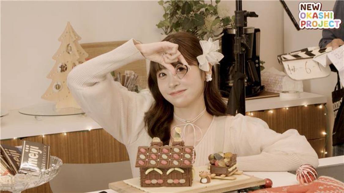 Web-CM「明治のグミときらめくクリスマス」篇メイキング