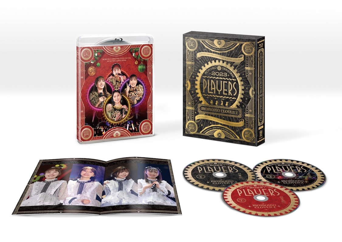 『ももいろクリスマス2023 PLAYERS』ライブBlu-ray＆DVD展開図