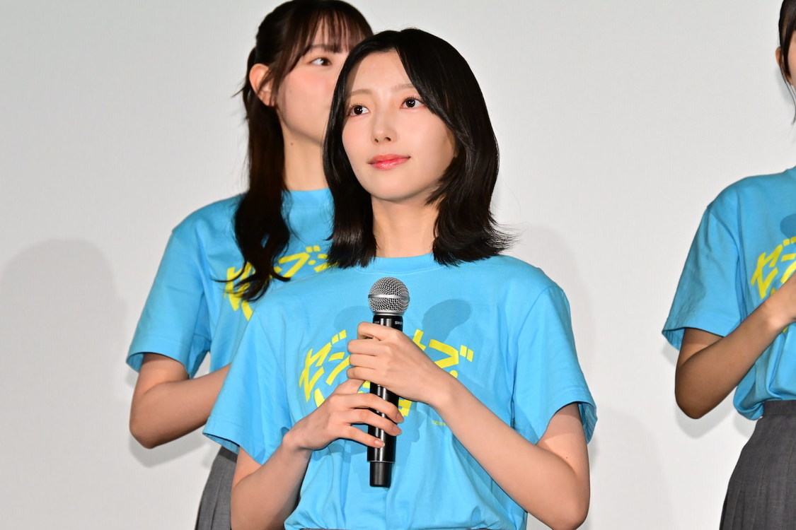 小西夏菜実＜映画『ゼンブ・オブ・トーキョー』大ヒット御礼舞台挨＞（2024年11月15日／(C)2024映画「ゼンブ・オブ・トーキョー」製作委員会）