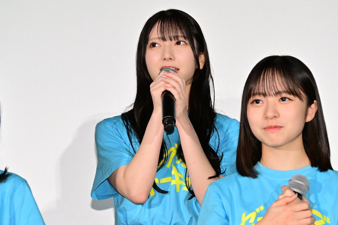 竹内希来里＜映画『ゼンブ・オブ・トーキョー』大ヒット御礼舞台挨＞（2024年11月15日／(C)2024映画「ゼンブ・オブ・トーキョー」製作委員会）