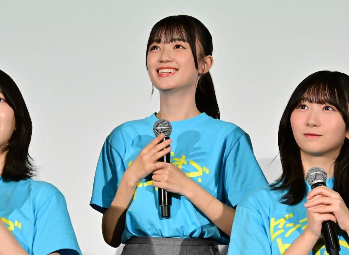 平尾帆夏＜映画『ゼンブ・オブ・トーキョー』大ヒット御礼舞台挨＞（2024年11月15日／(C)2024映画「ゼンブ・オブ・トーキョー」製作委員会）