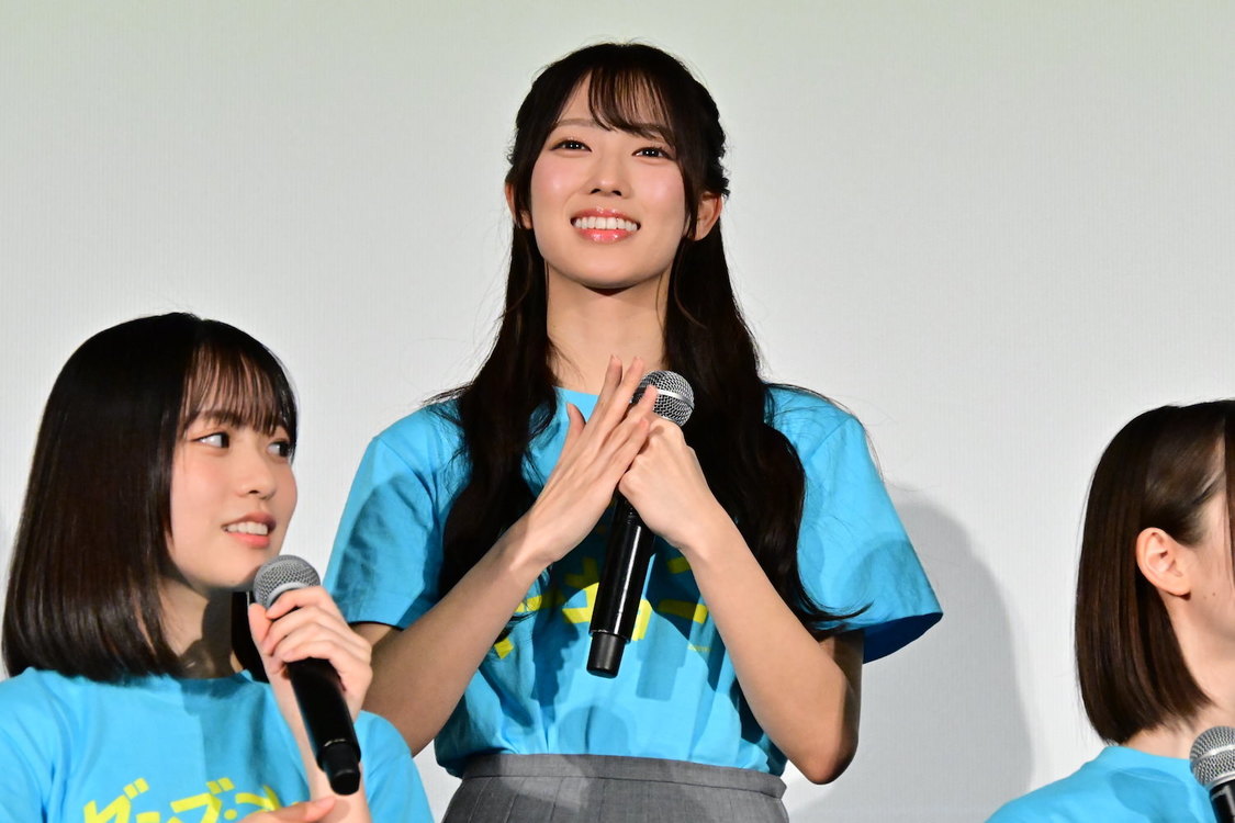 清水理央＜映画『ゼンブ・オブ・トーキョー』大ヒット御礼舞台挨＞（2024年11月15日／(C)2024映画「ゼンブ・オブ・トーキョー」製作委員会）