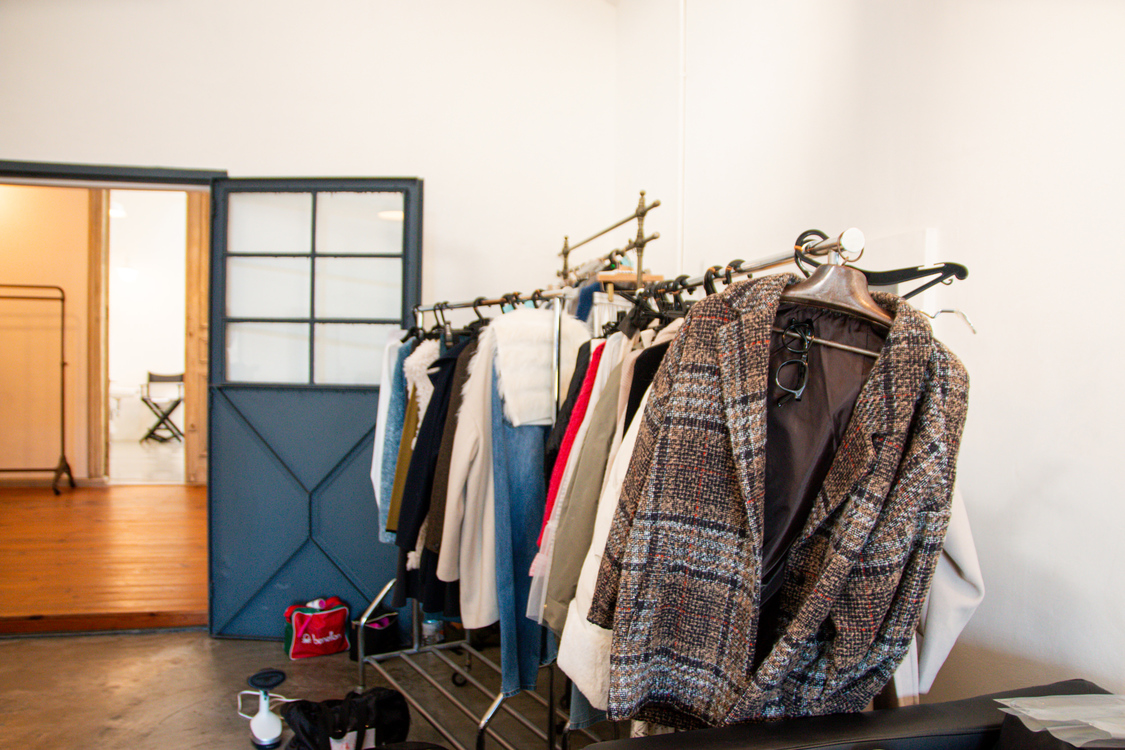 撮影スタジオ内観