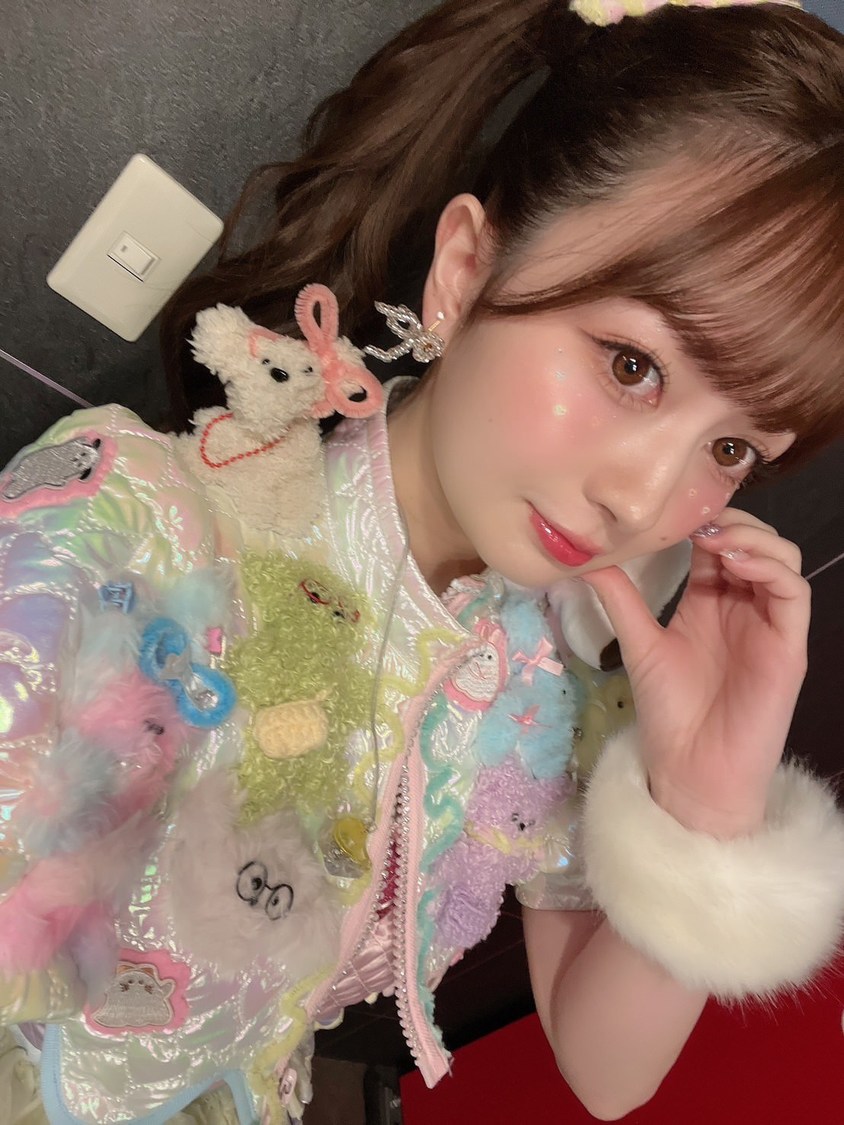 自分のライブ前に楽屋で！